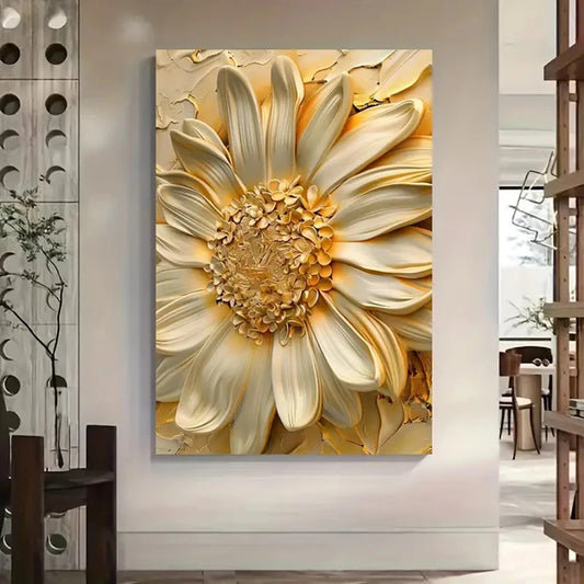 Vintage Floral Canvas Print