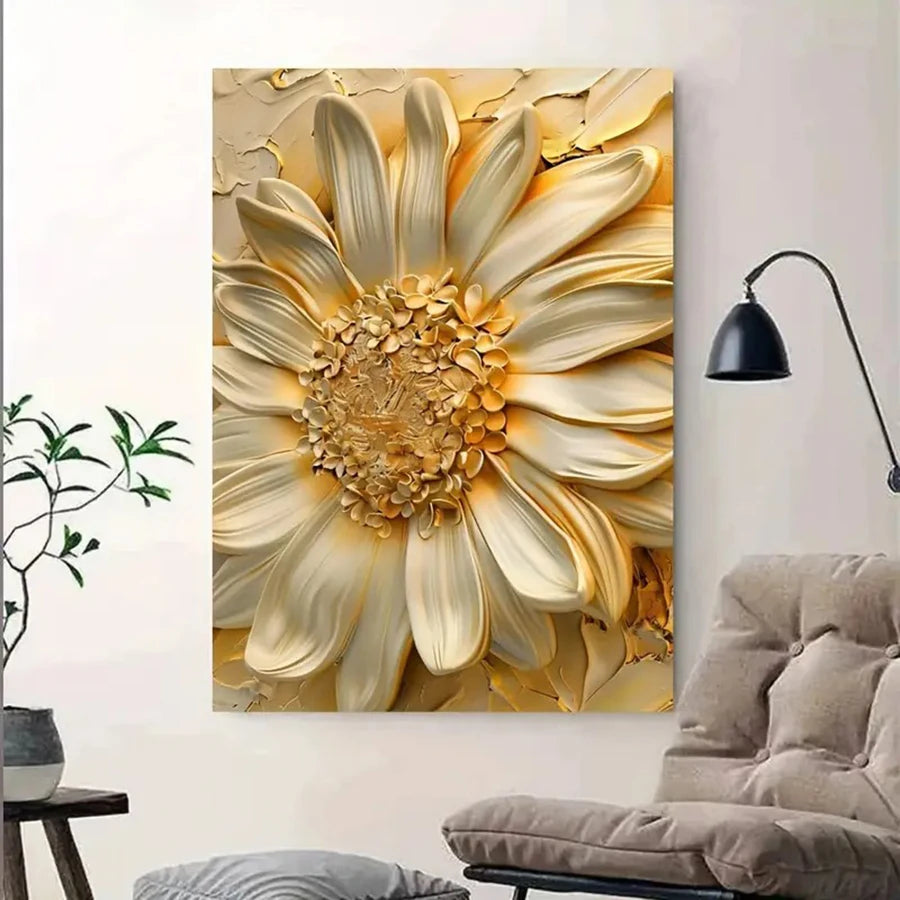 Vintage Floral Canvas Print