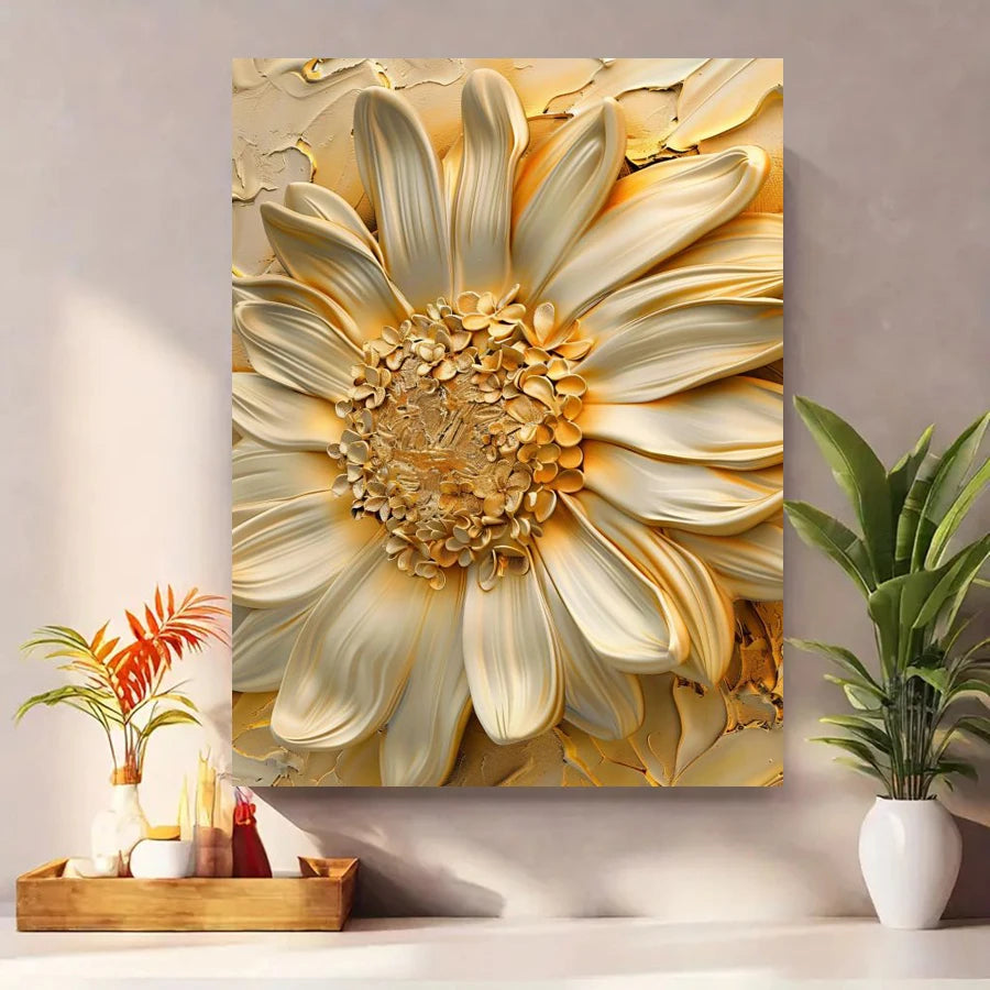 Vintage Floral Canvas Print
