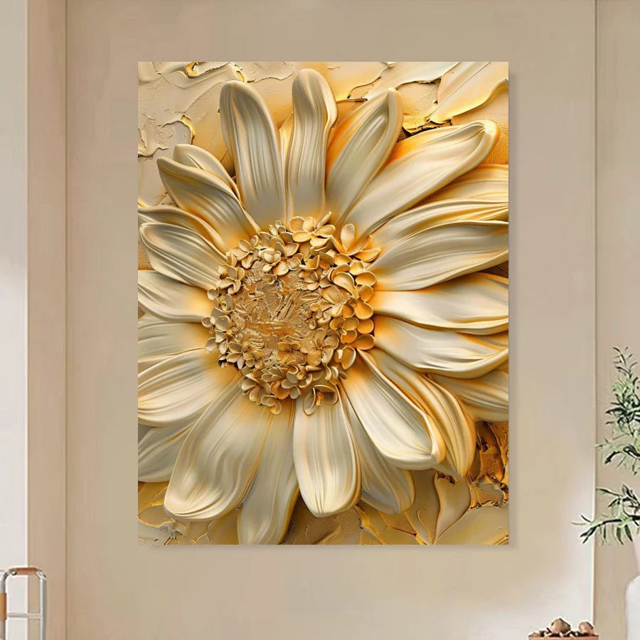 Vintage Floral Canvas Print