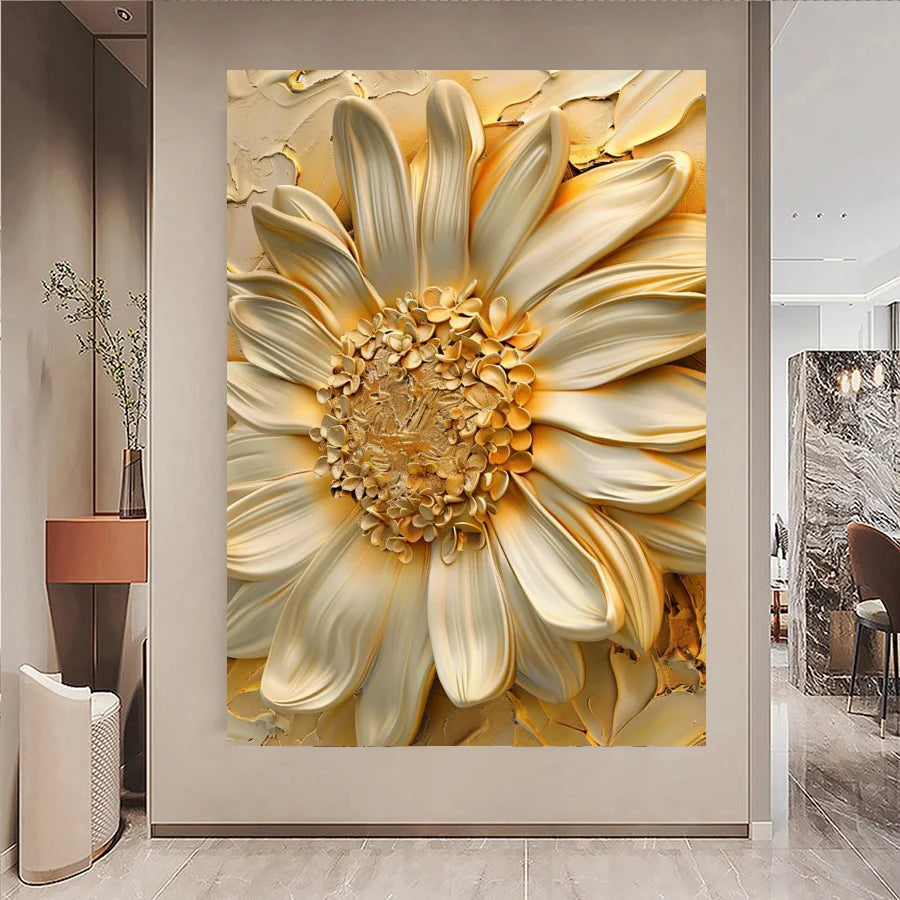 Vintage Floral Canvas Print